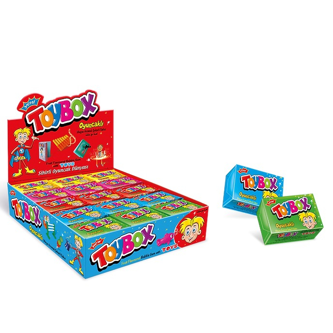 Toybox Oyuncaklı Sakız 30 adetli kutu